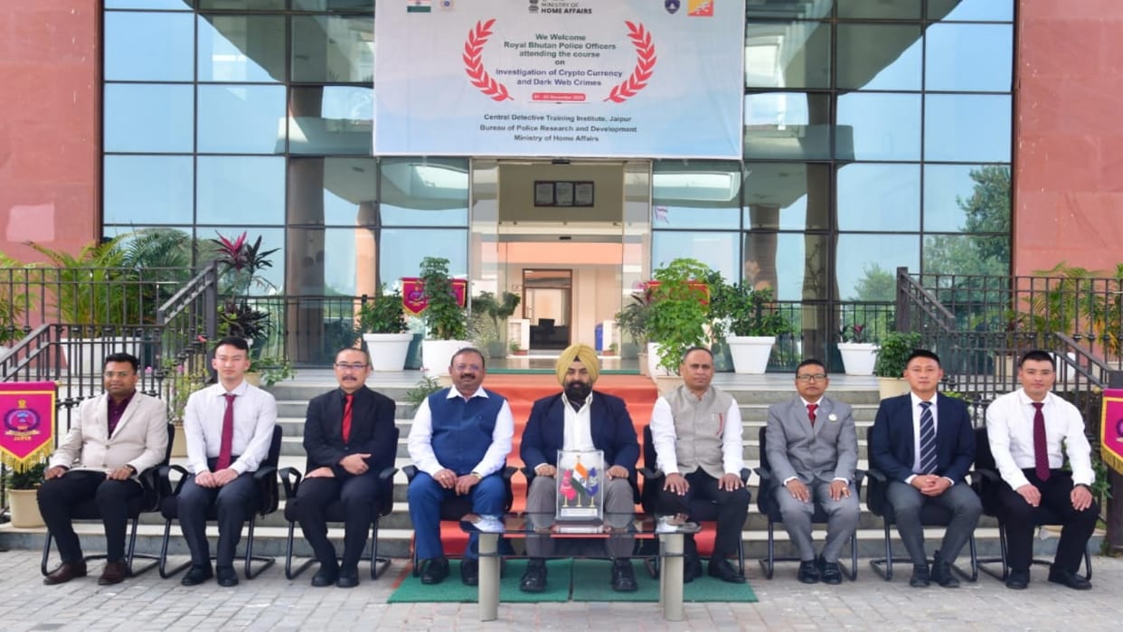 Jaipur News: Bhutan police receive special training to curb dark web crimes, session concludes at CDTI Jaipur