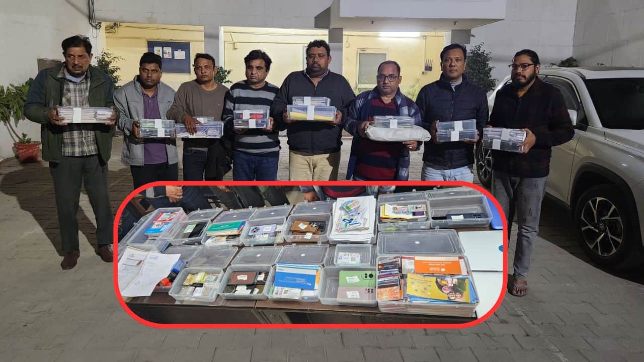 सरगना सहित आठ आरोपी गिरफ्तार