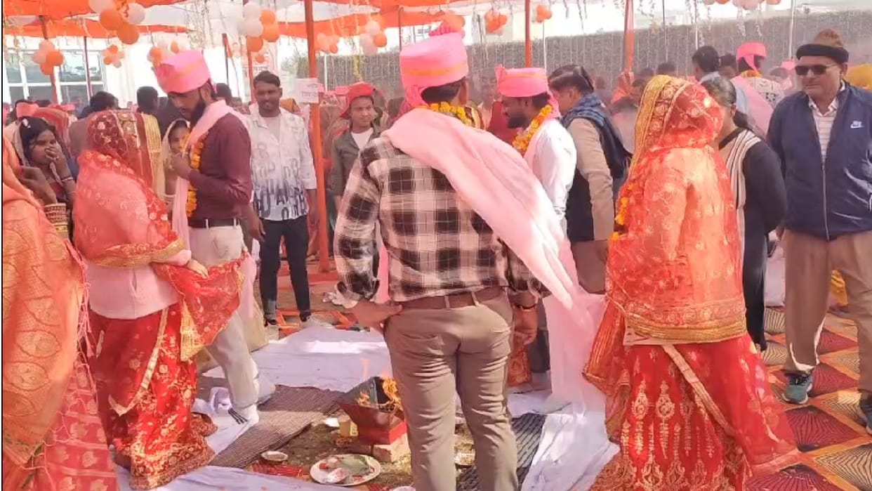 102 couples got married under CM mass marriage scheme in Bulandshahar