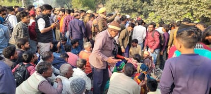 Two School Sisters Killed in Truck-Bike Collision in Nagina; Family Blocks Road in Protest