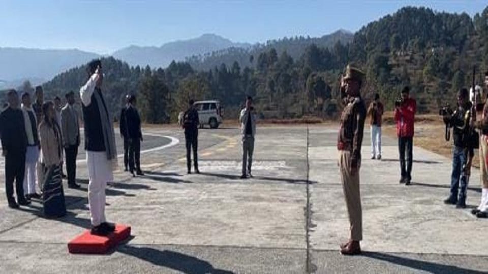 CM Pushkar Singh Dhami reached Bageshwar on a two-day visit