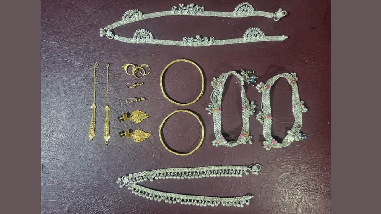 चोरी के आभूषण बरामद
