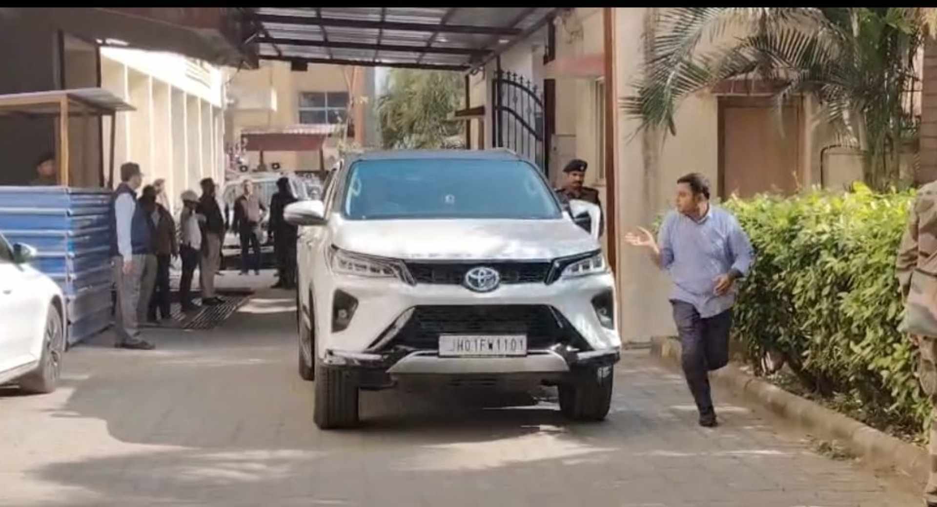 CM हेमंत सोरेन कोर्ट में हुए पेश