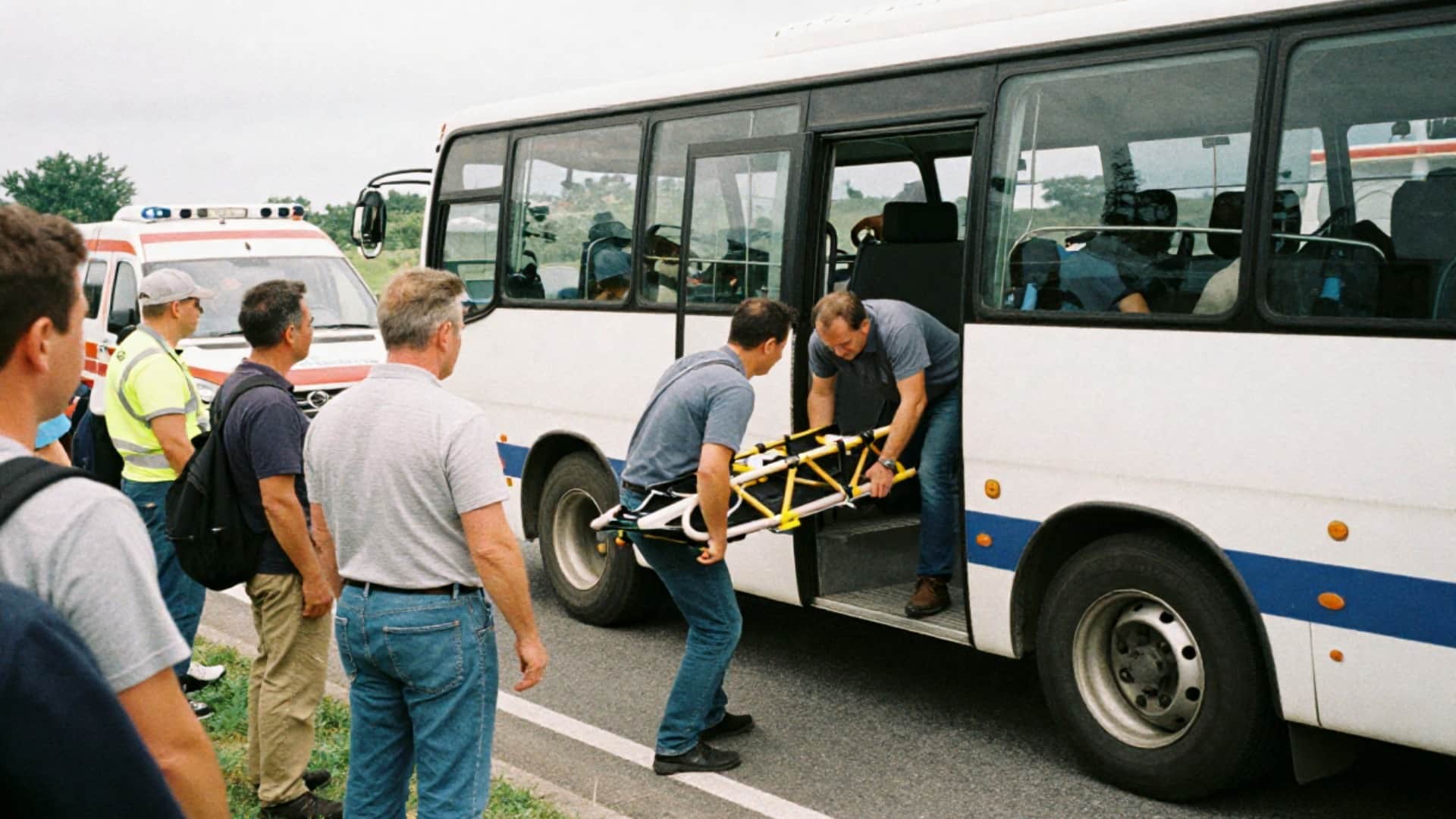 चलती बस में आया चालक को अटैक (सांकेतिक तस्वीर)