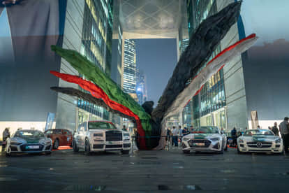Dubai Police Marks 12 Years Of Luxury Patrol Cars With New Ferrari Purosangue Mansory SUV Addition