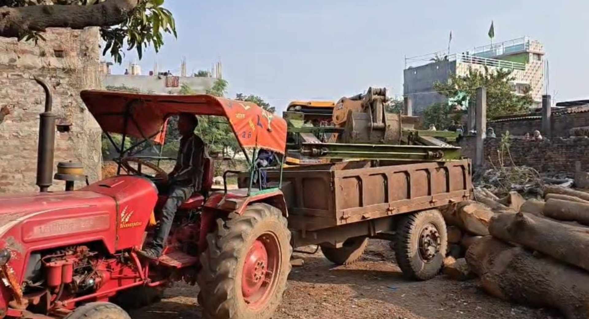 ह मंत्री के क्षेत्र में वन विभाग की बड़ी कार्रवाई
