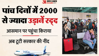 इंडिगो संकट पर सरकार ने सभी एयरलाइंस को किराया सीमा लागू करने के निर्देश दिए हैं।