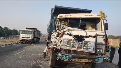 Bihar: Horrific road accident in Jehanabad high speed Bolero collided with a divider and collided with a truck