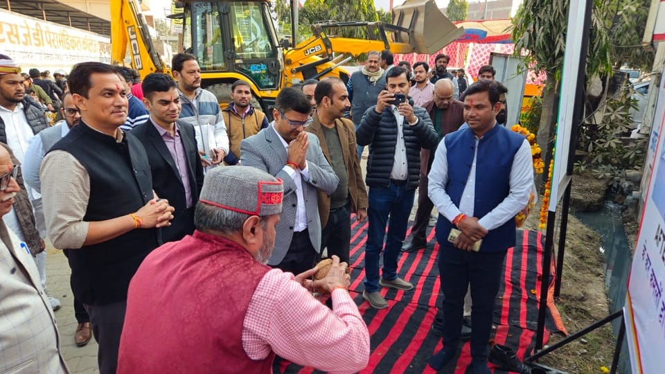 Swarn jayanti Nagar road construction start