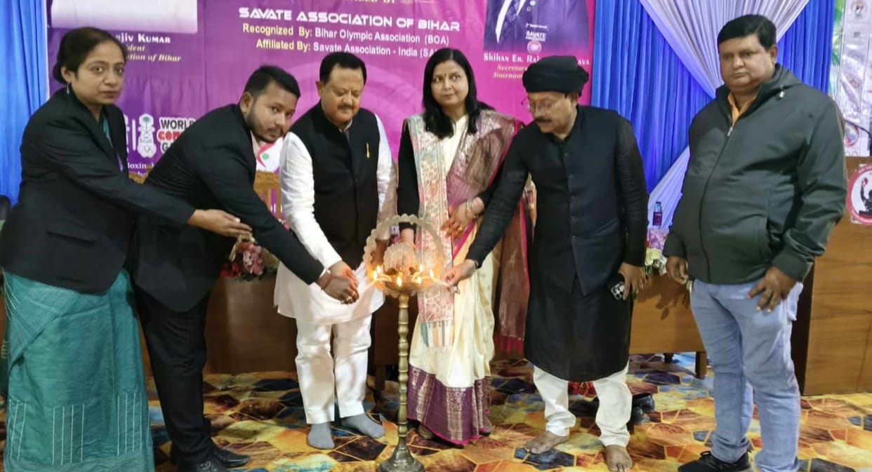 muzaffarpur bihar state savate championship 22 districts 700 players grand opening