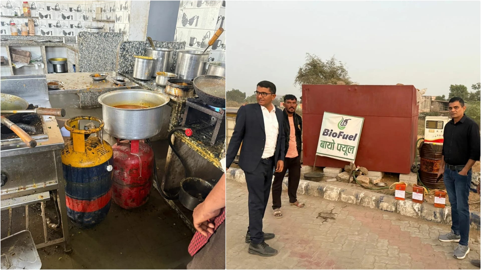 अवैध बायोडीजल भंडारण और घरेलू सिलेंडरों के व्यावसायिक उपयोग पर रसद विभाग की बड़ी कार्रवाई