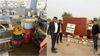 Major crackdown on illegal biodiesel storage-commercial use of domestic cylinders, 2700 liters of oil seized