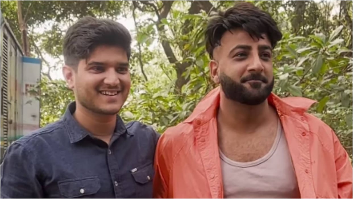 Bigg Boss 19 evicted contestant Shehbaz Badesha mridul tiwari reunion seeks vote For gaurav khanna amaal malik
