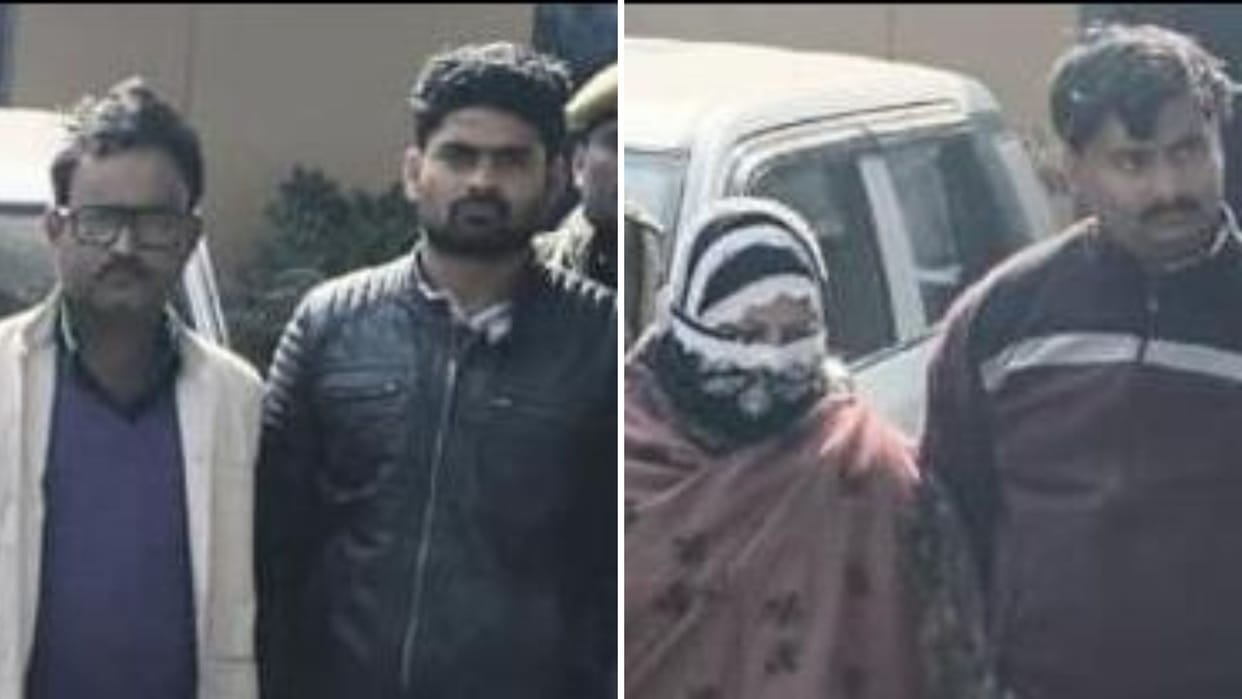 Azamgarh police and SWAT team four notorious members of an inter-district gang of pickpockets arrested