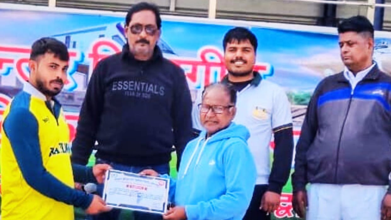 Cricket Sandeep 60 runs and three wickets led Signal Department to victory showcasing strength