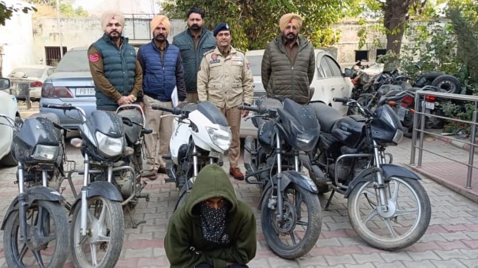 bike thief arrested in Jagraon