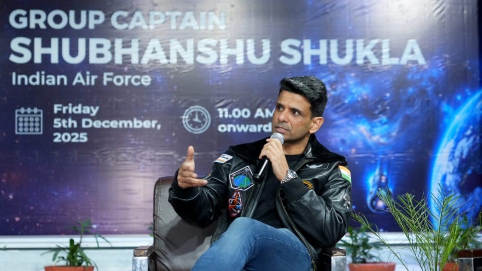 renowned astronaut Group Captain Shubhanshu Shukla arrived at Lovely Professional University