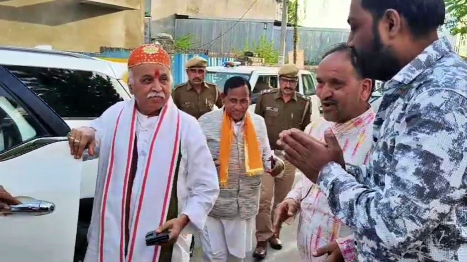 राजसमंद पहुंचे अंतरराष्ट्रीय हिंदू परिषद के अध्यक्ष प्रवीण तोगड़िया
