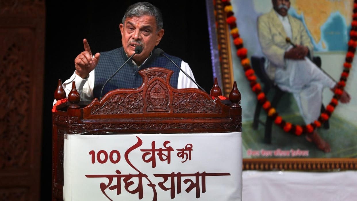 At RSS 100 Years Event, Hosabale Urges Unified Action to Eliminate Social Discrimination