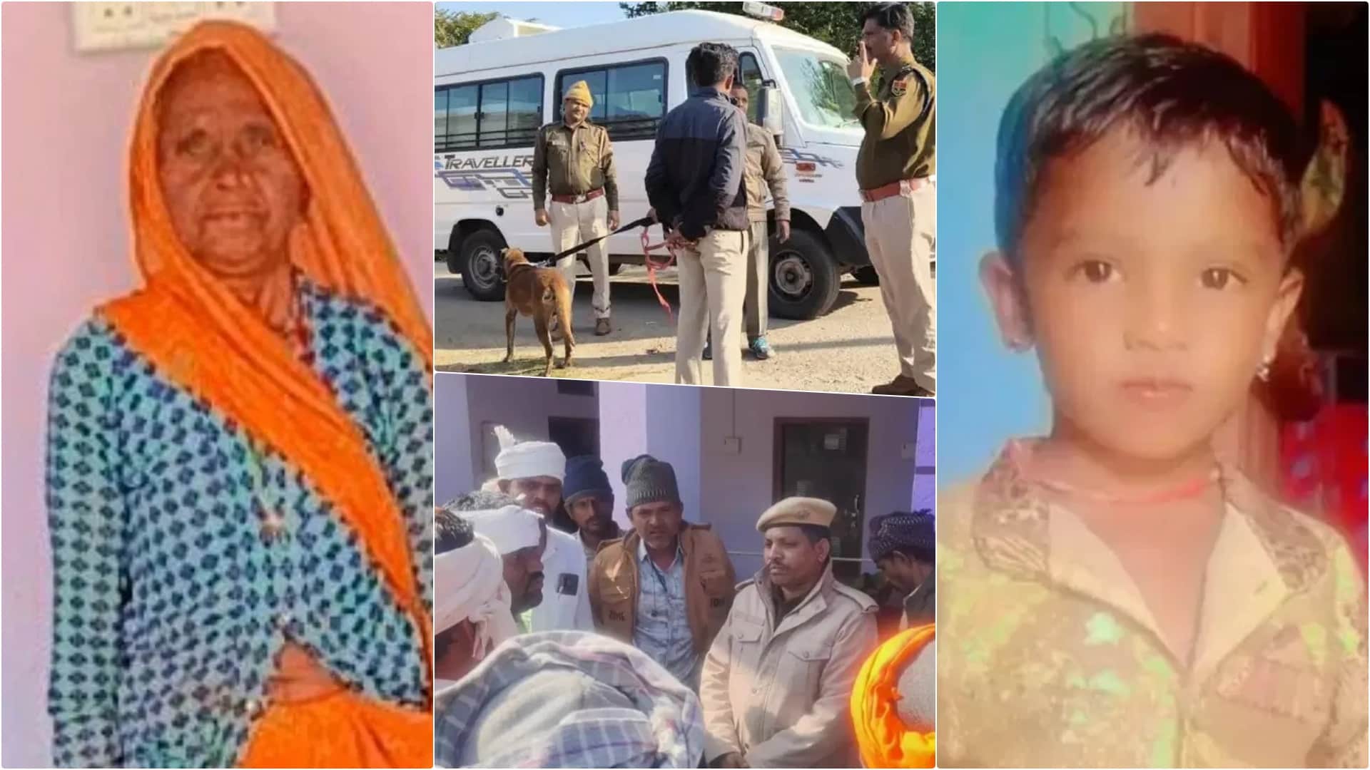 Salumbar Crime: Mother-in-law hacked to death silver ankles cut off grandson also killed son-in-law was angry