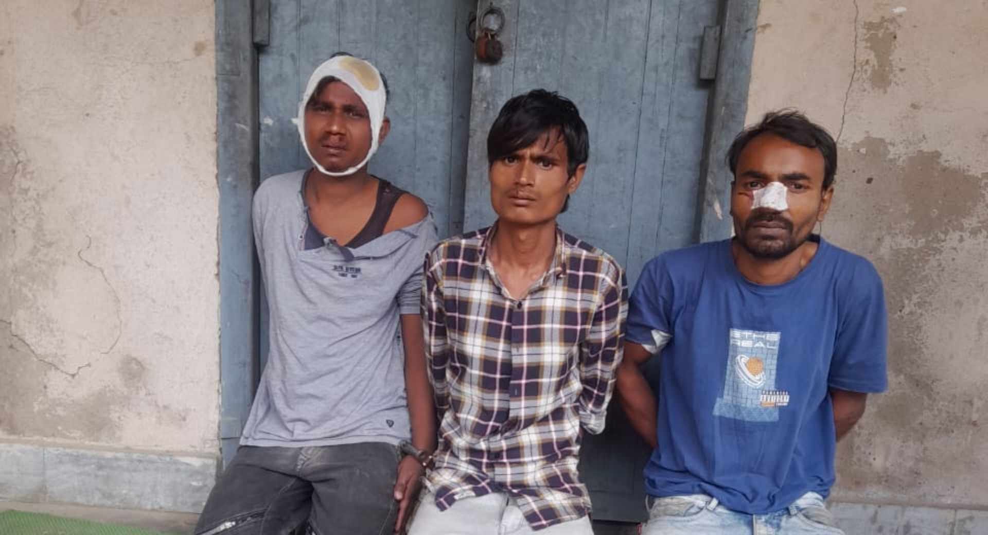 तीन युवक हुए गिरफ्तार