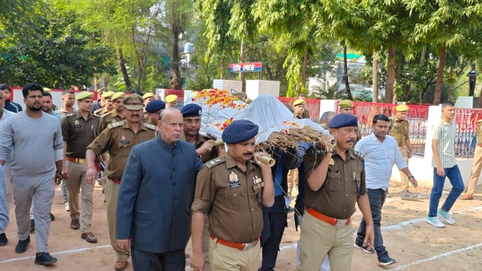 jalaun sho arun kumar rai Death case accused constable father says Lali dont worry we will get you released
