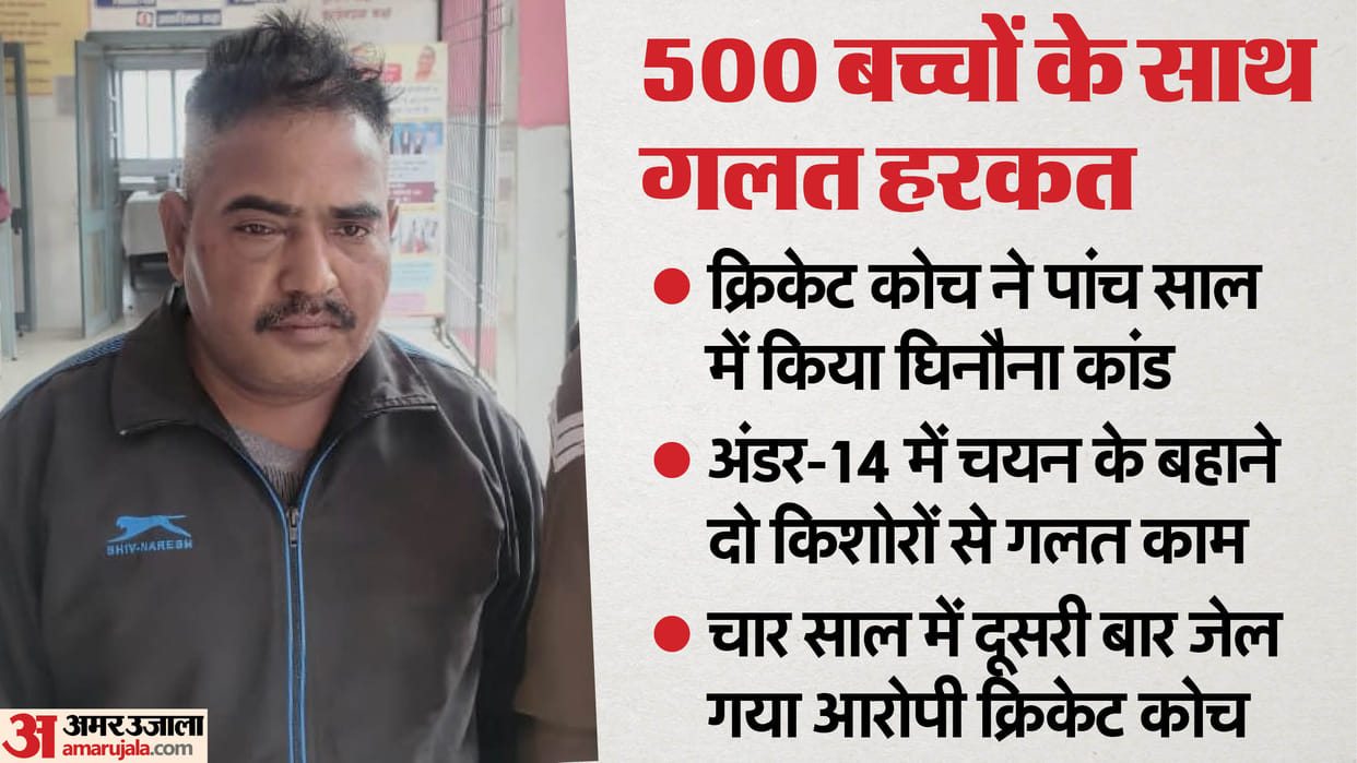 Varanasi News: Cricket Coach Arrested Under POCSO Claims Abuse of 500 Children in 5 Years