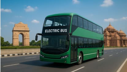 Electric double decker buses will soon run on tourist routes in Delhi