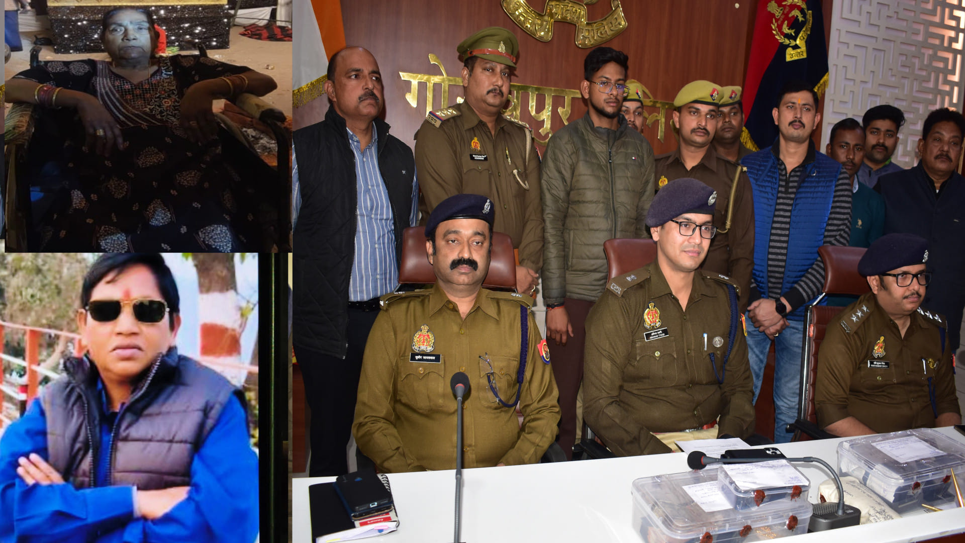 Gorakhpur Double Murder Case Accused Drank with Victims Planned Theft for One Month