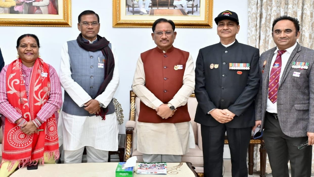 On Armed Forces Flag Day, Chief Minister Sai contributed for the welfare of soldiers and martyr families.