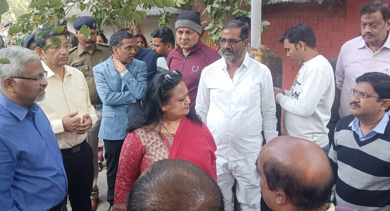 railway hospital super specialist ramapur colony inspection milind dauskar