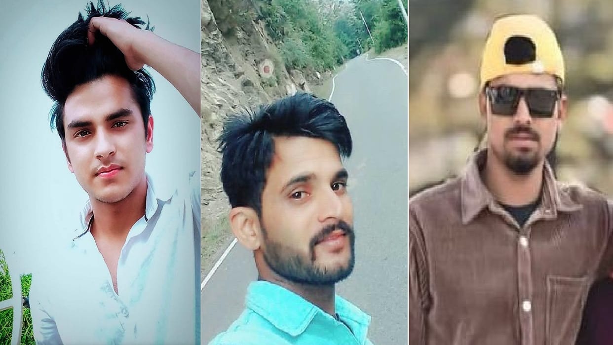 Three people including two brothers were found dead in a school room in Bhuth village of Tyuni