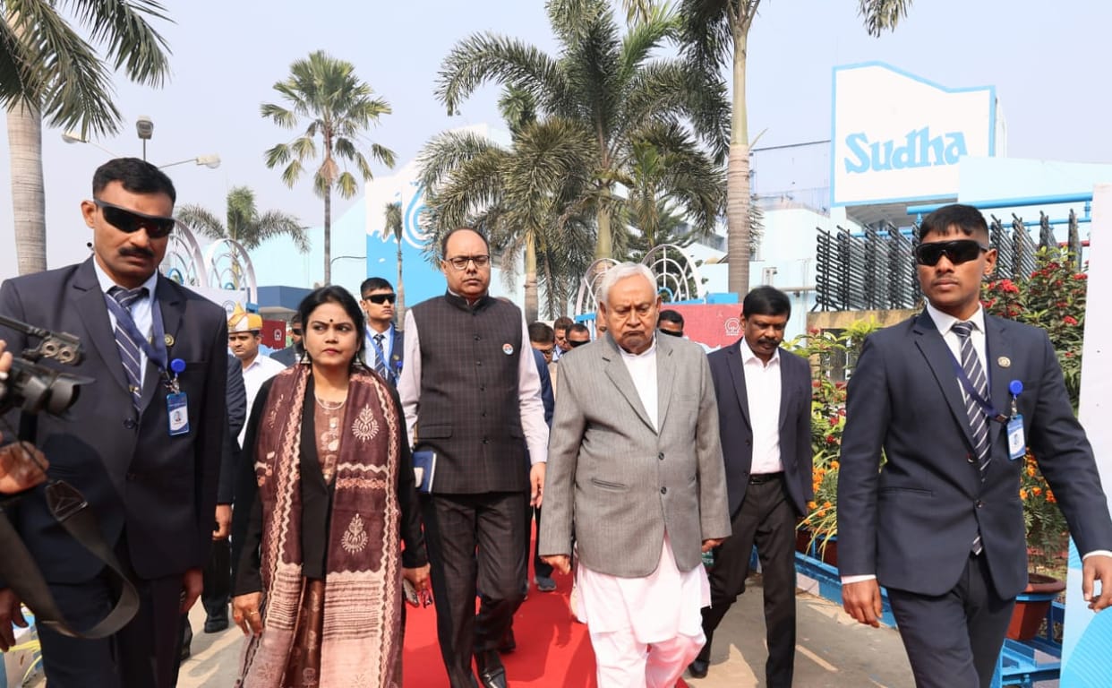 CM Nitish Kumar inspected Patna Dairy Project, Sudha Phulwarisharif