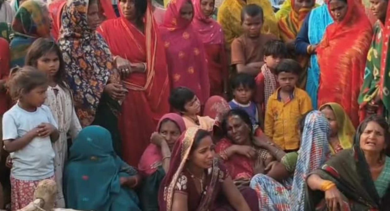 kaimur ramgarh sadullapur land dispute brother killed police raids