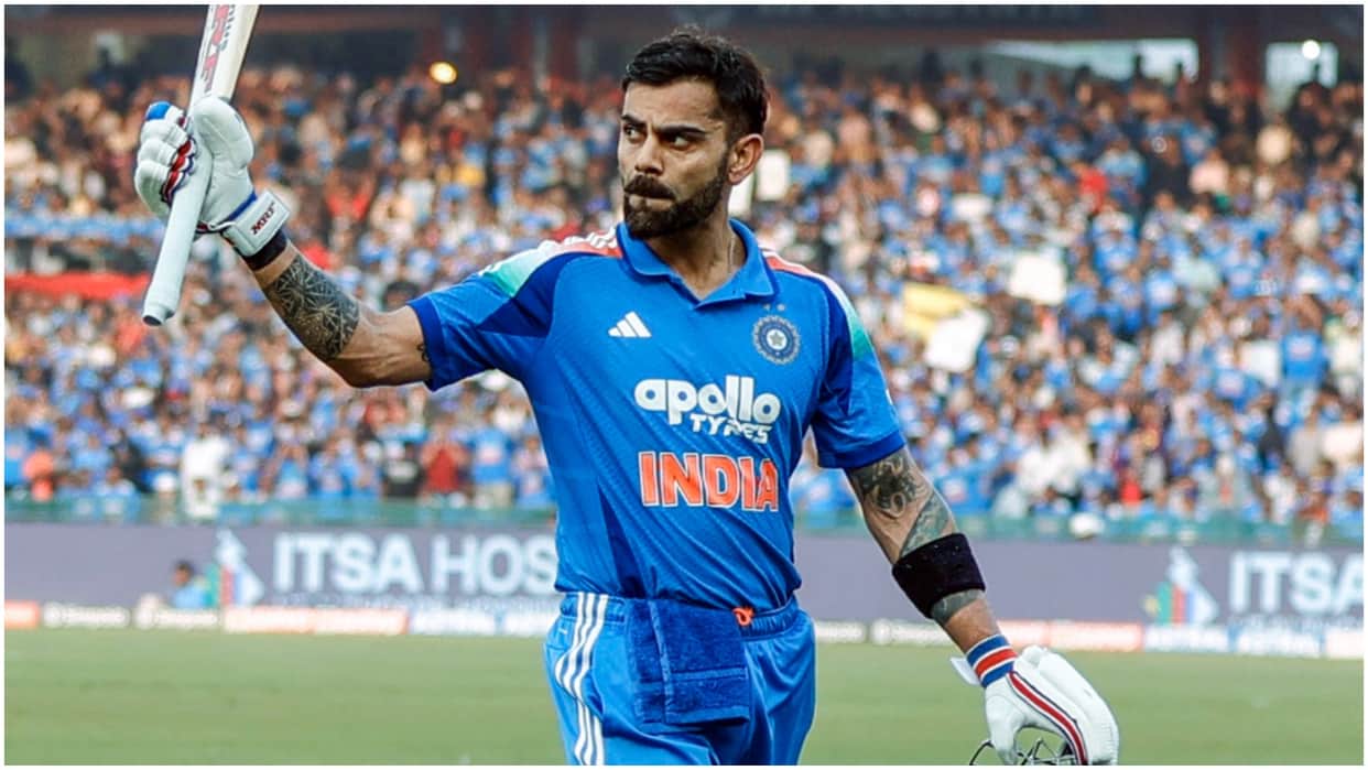 Virat Kohli has returned to India along with wife Anushka Sharma amid Lionel Messi's Goat India tour
