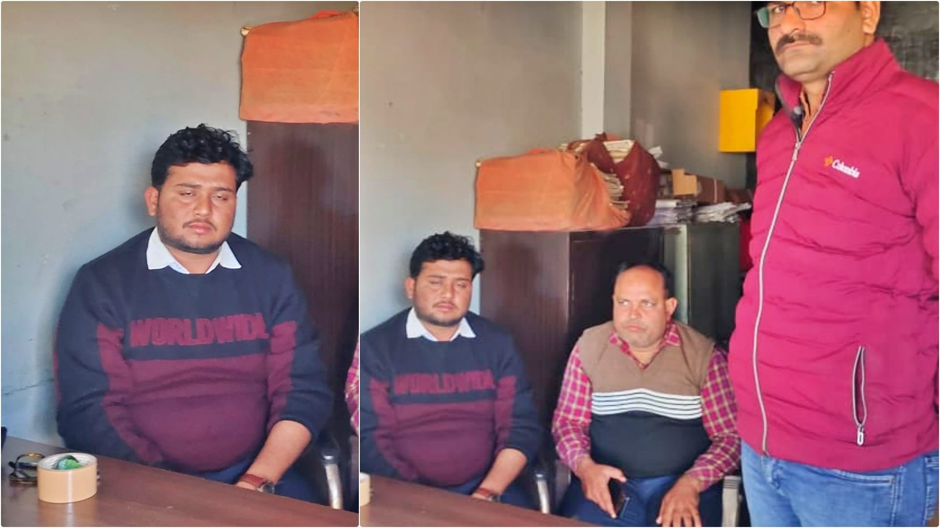 एसीबी टीम ने आरोपी पटवारी को रिश्वत लेते पकड़ा