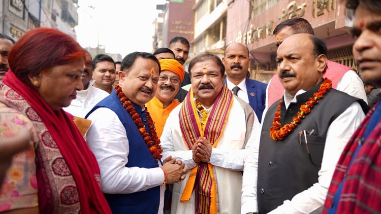 Bihar BJP: आज से 10 दिसंबर तक भाजपा की मैराथन बैठक, प्रदेश अध्यक्ष दिलीप जायसवाल पहुंचे मुजफ्फरपुर