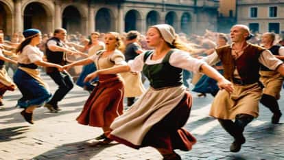 movement of Gen Z protest Bangladesh and Nepal is reminiscent of dancing plague in France in 1518