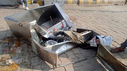 Meerut: Encroachment removed at Hapur base, one businessman suffered heart attack