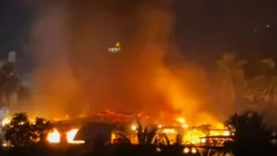 Goa nightclub fire action has been taken 'The Cape Goa' restaurant sealed for alleged violation of regulations