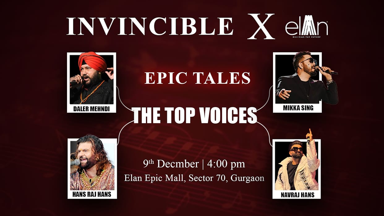 Invincible Publishers and the Elan Group present ‘Epic Tales