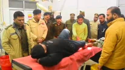 police arrested one accused in encounter In Aman murder case in Sultanpur his accomplice escaped