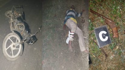 police have arrested smuggler with reward of 50 thousand along with his accomplice during encounter In Lucknow