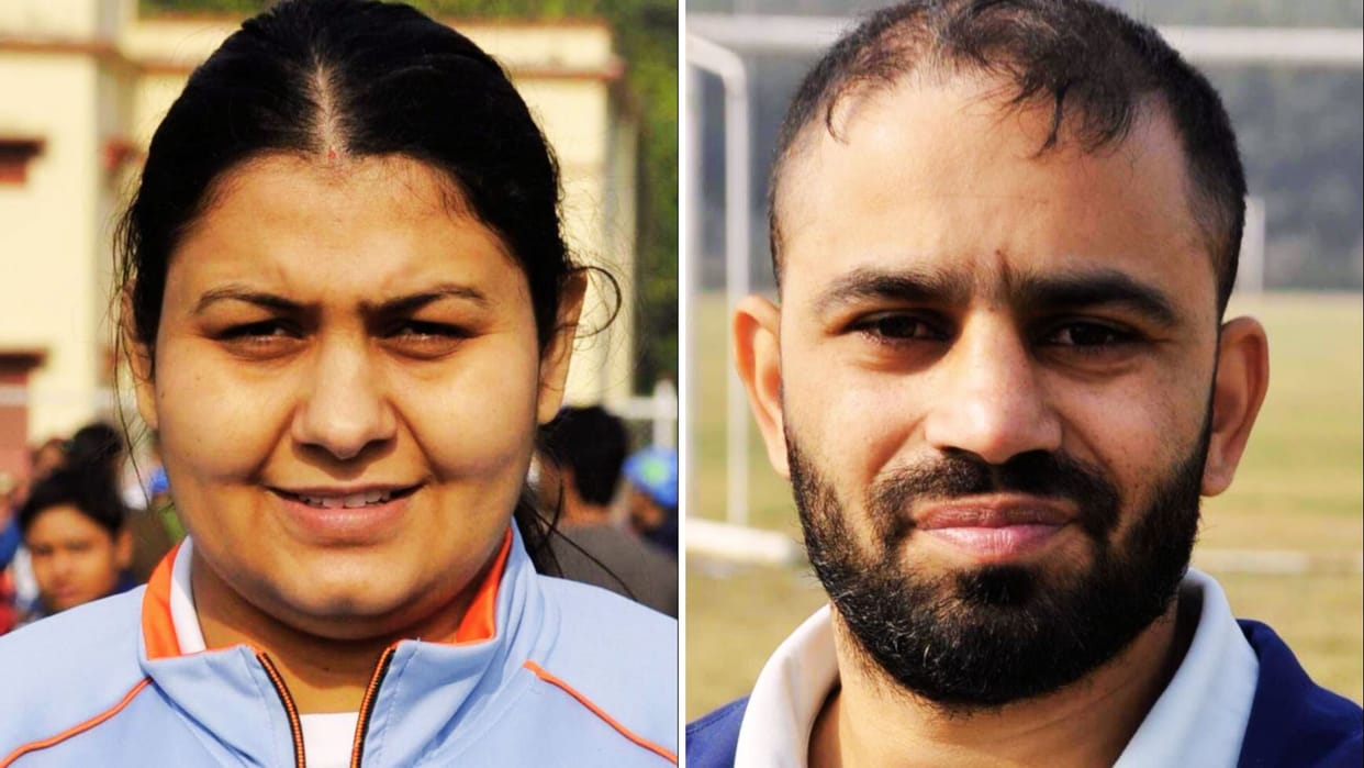 Commonwealth Games Amit panghel and Pooja sihag arrive in Varanasi combined foreign techniques