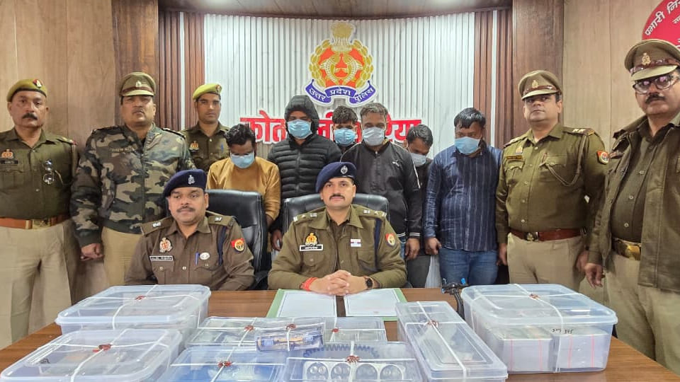 Auraiya: Six individuals involved in counterfeit currency racket arrested
