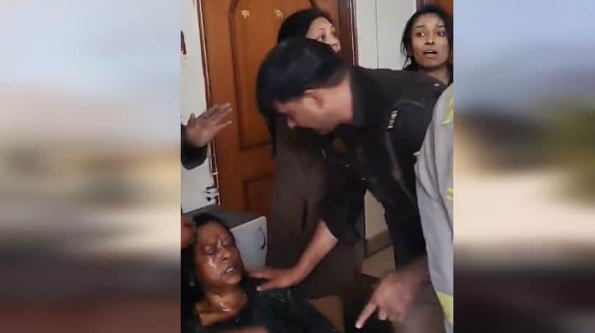 Fire in Agra High-Rise: Firefighters Break Window and Rescue Family from Fourth Floor