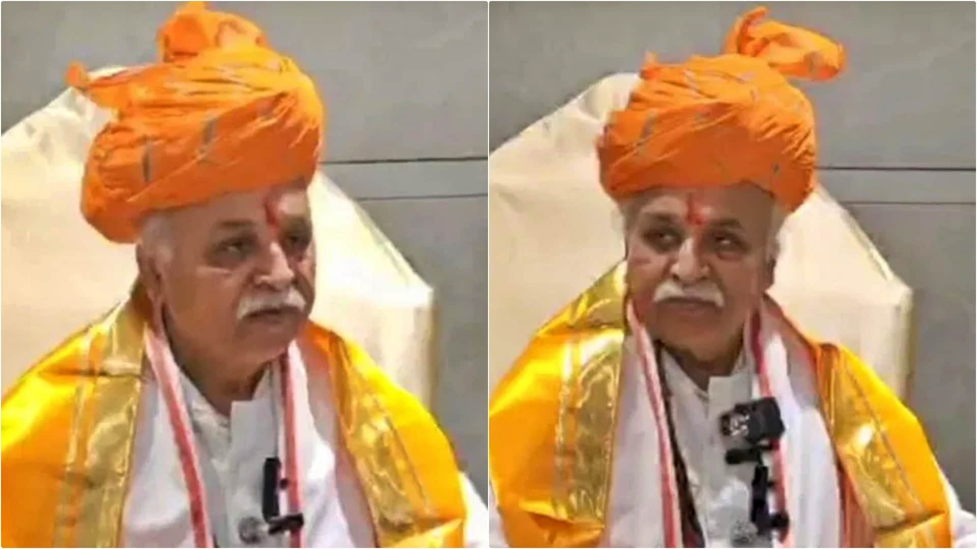 अंतरराष्ट्रीय हिंदू परिषद के संस्थापक एवं अध्यक्ष प्रवीण तोगड़िया