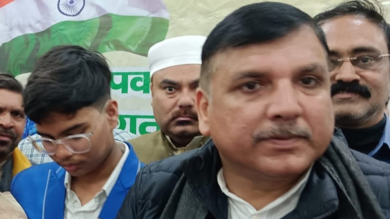 AAP MP Sanjay Singh says They have no connection with Vande Mataram