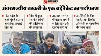 Blackbuck meat was supplied to major cities; STF is investigating the network of poachers.