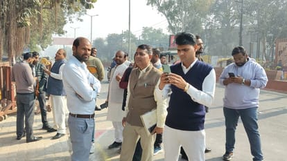 UP: CM Yogi Adityanath has arrived in Moradabad and is holding meeting officials and public representatives